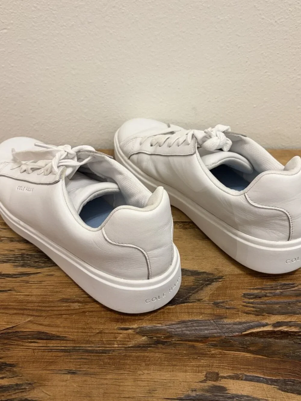 Cole Haan Grand Crosscourt Daily Sneaker - White Leather - Women's 8.5